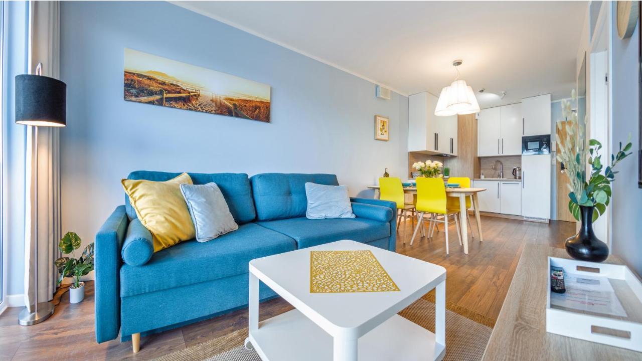 Apartament Blekitna Laguna Z Basenem - Ul Kasprowicza 20A - Holiday City Kołobrzeg Buitenkant foto