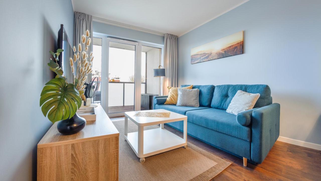 Apartament Blekitna Laguna Z Basenem - Ul Kasprowicza 20A - Holiday City Kołobrzeg Buitenkant foto