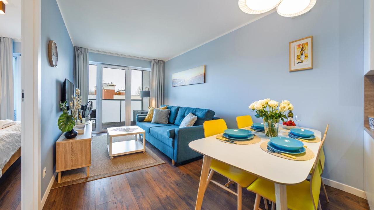Apartament Blekitna Laguna Z Basenem - Ul Kasprowicza 20A - Holiday City Kołobrzeg Buitenkant foto